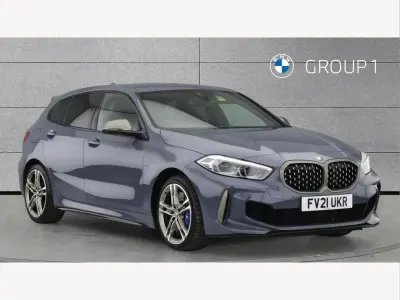 Używany BMW M135 Comfort Edition 306 KM (225 kW) 2021 Szary Hatchback