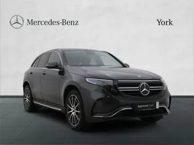 Used Mercedes EQC400 AMG line 300 kW (408 HP) 2023 Grey SUV