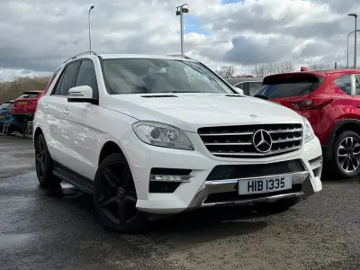 Used Mercedes ML250 AMG 204 HP (150 kW) 2013 White SUV