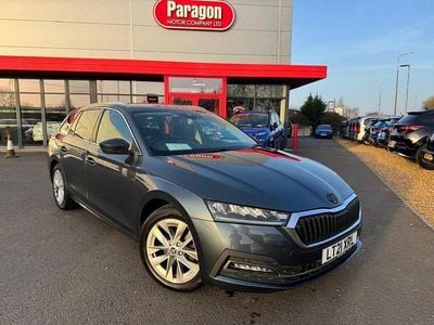 Used Skoda Octavia SE L First Edition 116 HP (85 kW) 2021 Grey Estate