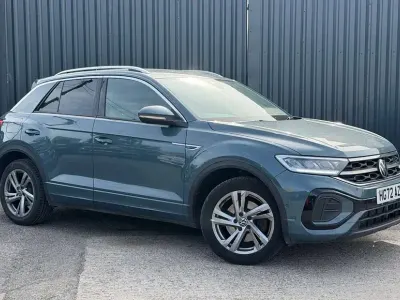 Used VW T-Roc R-line 2022 Blue SUV