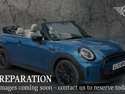 Used Mini Cooper Cabriolet Exclusive 134 HP (98 kW) 2023 Blue Cabriolet