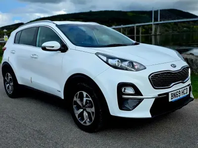 Used Kia Sportage 177 HP (130 kW) 2019 White SUV