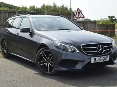 Used Mercedes E220 AMG 180 HP (132 kW) 2016 Grey Estate