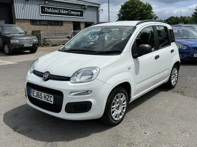 Used Fiat Panda Easy 85 HP (62 kW) 2015 White Hatchback