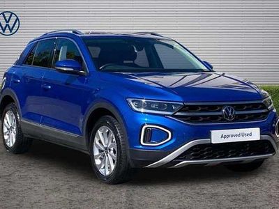 Used VW T-Roc Style 150 HP (110 kW) 2023 Blue SUV