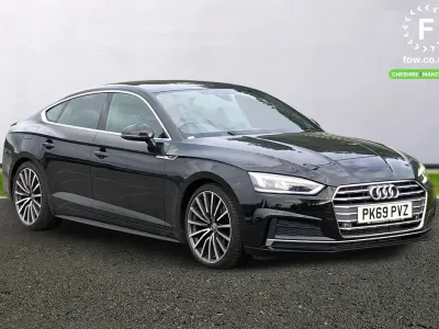 Used Audi A5 S-Line 2019 Black Coupe