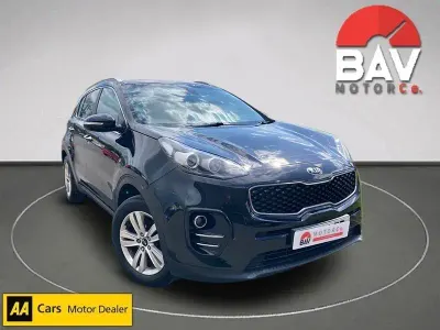 Gebraucht Kia Sportage 136 PS (100 kW) 2018 Schwarz SUV