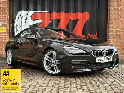 Used BMW 640 Cabriolet M Sport 313 HP (230 kW) 2017 Black Cabriolet