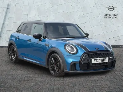 Used Mini Cooper Sport 136 HP (100 kW) 2021 Blue Hatchback