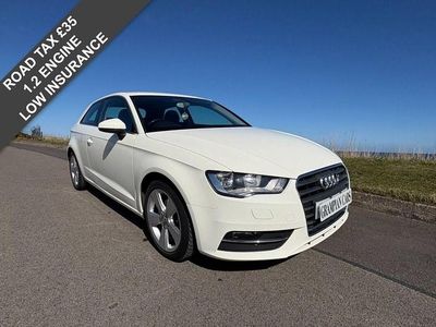 Begagnad Audi A3 Sport 105 HK (77 kW) 2013 Vit Halvkombi