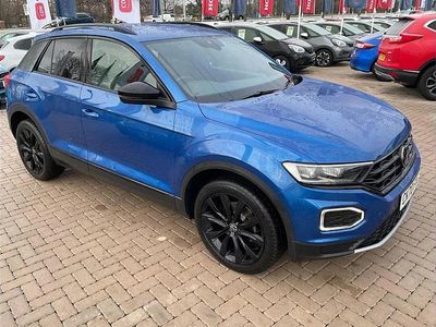 Blue Used 2020 VW T-Roc Black Edition SUV | £12,599 (Fair price)