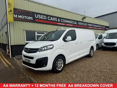 Used Vauxhall Vivaro Sportive 2020 White MPV