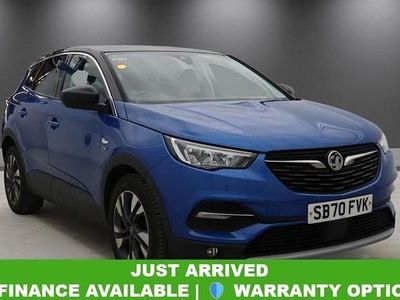 Used Vauxhall Grandland X S 130 HP (95 kW) 2020 Blue SUV