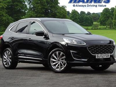 Black Used 2022 Ford Kuga Vignale SUV | £20,000 (Fair price)