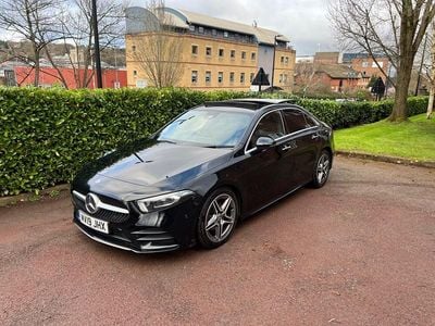 Used Mercedes A180 AMG Line Premium Plus 116 HP (85 kW) 2019 Black Sedan
