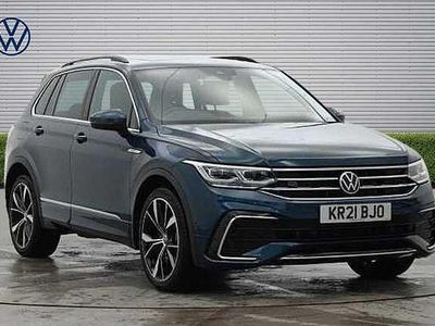Used VW Tiguan R-line 2021 Blue SUV
