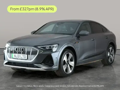 Usado Audi e-tron S-Line 300 kW (408 HP) 2021 Cinzento SUV