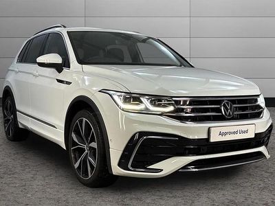 Used VW Tiguan R-line 150 HP (110 kW) 2023 White SUV