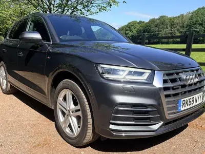 Used Audi Q5 S-Line 190 HP (139 kW) 2018 Grey SUV
