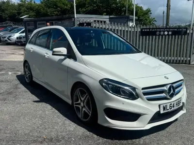 Used Mercedes B200 AMG Line Premium Plus 2015 White Hatchback