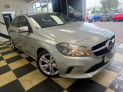 Used Mercedes A180 109 HP (80 kW) 2017 Silver Hatchback