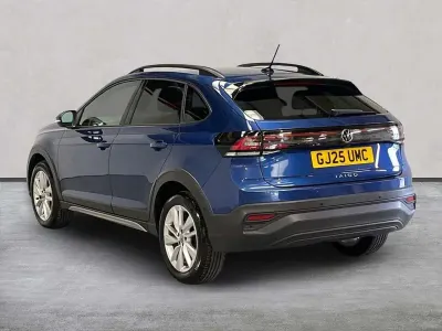 Second-hand VW Taigo Match 95 CP (69 kW) 2025 Albastru SUV