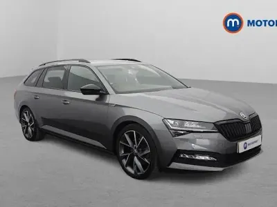 Used Skoda Superb SportlinePlus 200 HP (147 kW) 2023 Grey Estate