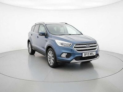 Begagnad Ford Kuga Titanium 150 HK (110 kW) 2019 Blå SUV
