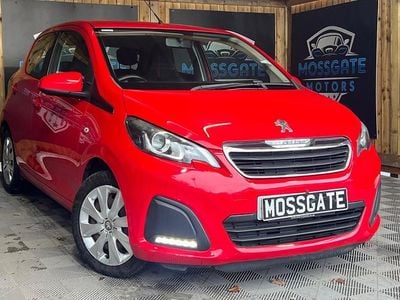 Used Peugeot 108 Active 68 HP (50 kW) 2016 Red Hatchback