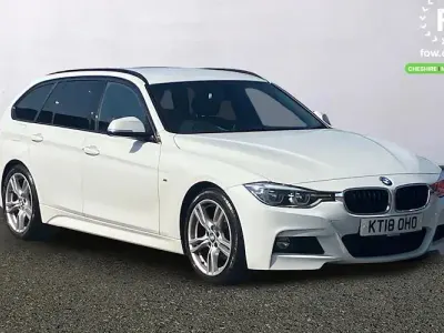 Used BMW 320 M Sport 184 HP (135 kW) 2018 White Estate