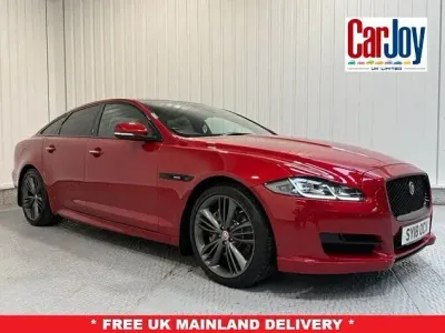 Used Jaguar XJ R-Sport 300 HP (220 kW) 2018 Red Sedan