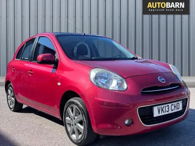 Used Nissan Micra 80 HP (58 kW) 2013 Red Hatchback