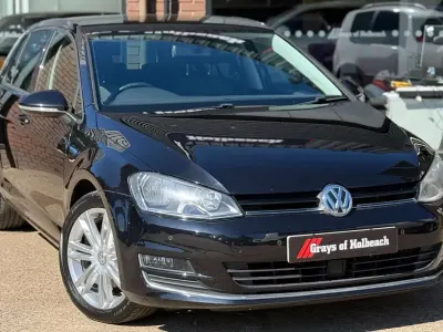 Used VW Golf VII GT 110 HP (80 kW) 2015 Black Hatchback