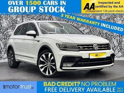 Used VW Tiguan R-line 150 HP (110 kW) 2016 White SUV