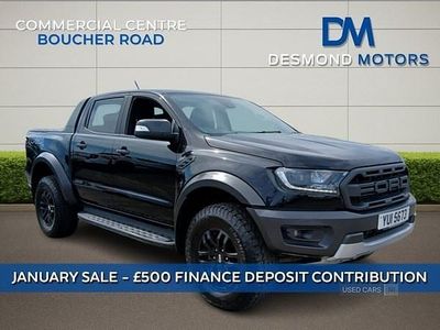 Black Used 2022 Ford Ranger Raptor Pickup | £27,845