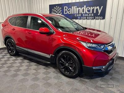 Used Honda CR-V Hybrid 184 HP (135 kW) 2021 Red SUV