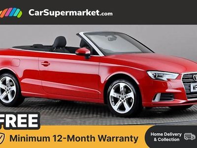 Used Audi A3 Cabriolet Sport 150 HP (110 kW) 2017 Red Cabriolet