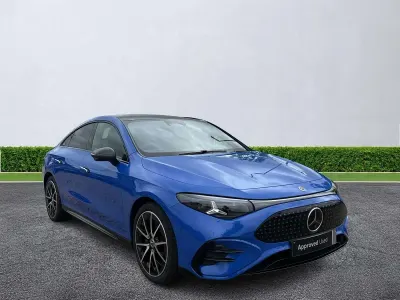 Used Mercedes CLA 250+ AMG line 200 kW (272 HP) 2025 Blue Sedan