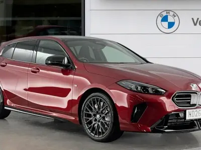 New BMW M135 Comfort Edition 300 HP (220 kW) 2026 Red Hatchback