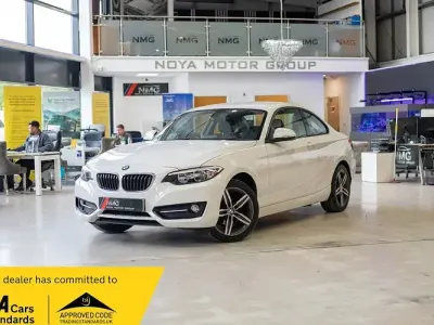 Used BMW 218 Sport Line 136 HP (100 kW) 2016 White Coupe