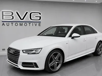 Używany Audi A4 S-Line 150 KM (110 kW) 2017 Biały Sedan/Limuzyna