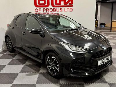 Used Toyota Yaris Hybrid Design 2021 Black Hatchback
