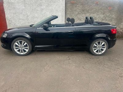 Begagnad Audi A3 Cabriolet Sport 2012 Svart Cab