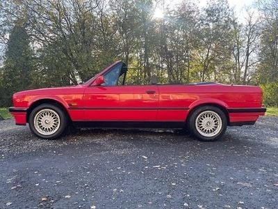 Used BMW 320 Cabriolet 1991 Red Cabriolet