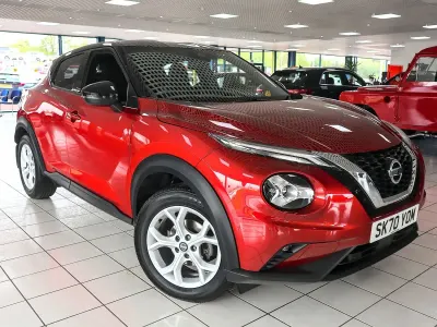 Used Nissan Juke N-Connecta 117 HP (86 kW) 2020 Red SUV