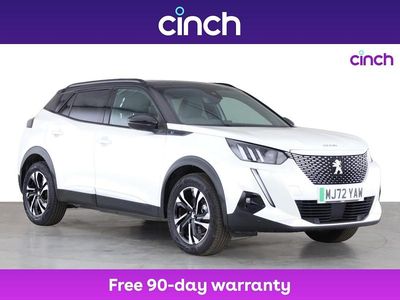 White Used 2022 Peugeot 2008 GTi SUV | £14,399 (Fair price)