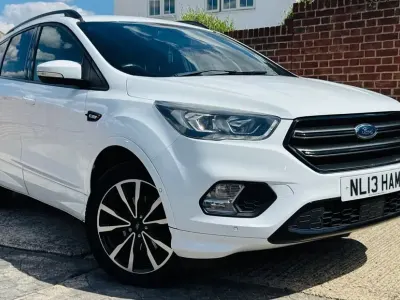 Used Ford Kuga ST-Line 150 HP (110 kW) 2017 White SUV
