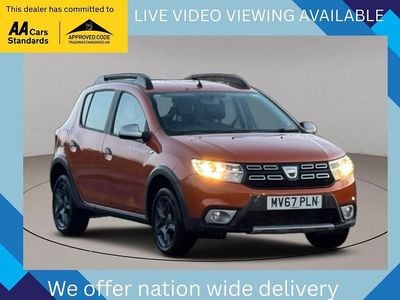 Orange Used 2017 Dacia Sandero Stepway Hatchback | £4,595 (A bit pricey)