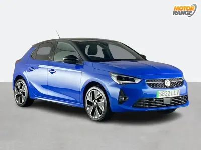 Second-hand Vauxhall Corsa-e SRi 100 kW (136 CP) 2022 Albastru Hatchback